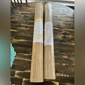 NWT PHILLIP JEFFRIES Grasscloth Wallpaper 2 Bolts 8 Yards Each Grass Roots 3368